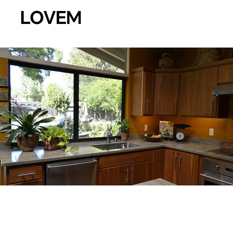 Tilpassede aluminiumsvinduer Høj kvalitet fabrikssalg Horisontale aluminiumsskydevinduer