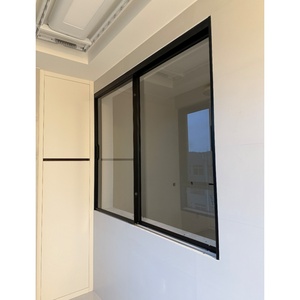 Afrika Kommercielt Projekt Aluminium Skydevindue med Dobbeltglas og Lydisoleret Ydeevne