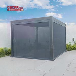 Have Aluminium Tag Glas Skydedøre Terrasse Have Haveindretning Baghave Havemøbler Havestruktur Pergola