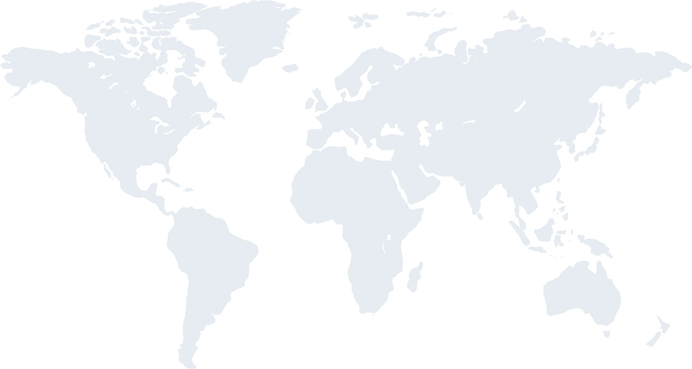 Verdenskort over globale servicemarkeder