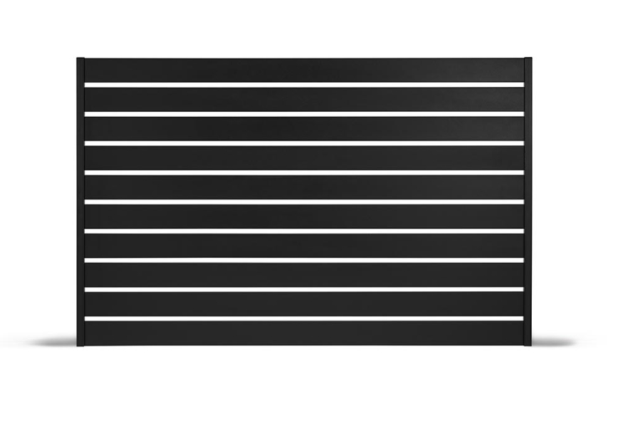Aluminiumslegering udendørs horisontale skodder louvers blade slats til hegn og væg