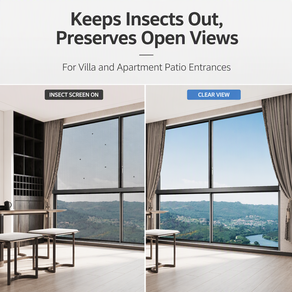 Aluminum Alloy Insect Screen Door