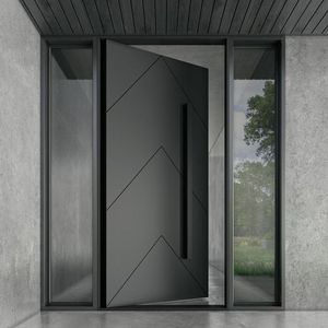 Cbmmart Metal Støbt Aluminium Indgangsdør Indgangsdøre Indgangs Moderne Hængsler Pivot Hoveddør Design