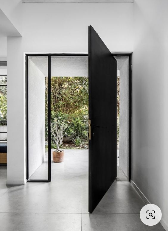Cbmmart Metal Støbt Aluminium Indgangsdør Indgangsdøre Indgangs Moderne Hængsler Pivot Hoveddør Design