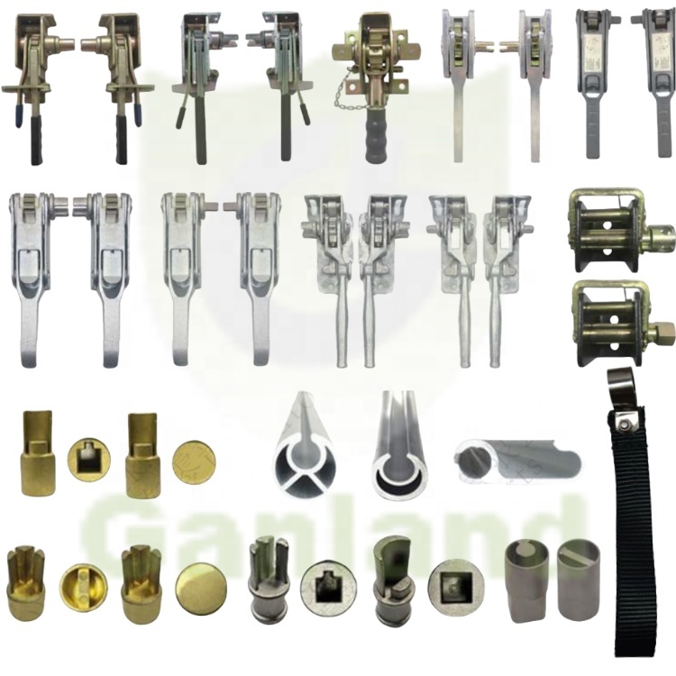 GL-15912 Aluminiumprofil Gardinstang Type AE til Sidegardintrailer